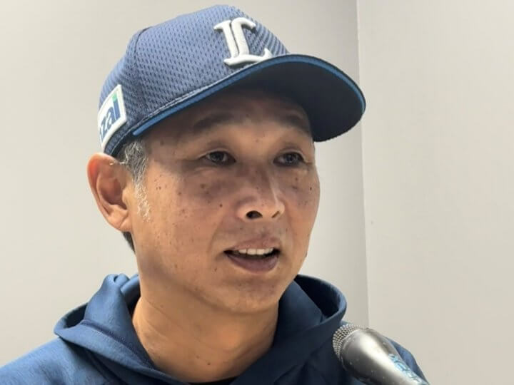 【西武】西口文也監督インタビュー　「延長に入っても選手が最後までずっと集中を切らさずにやってくれている」