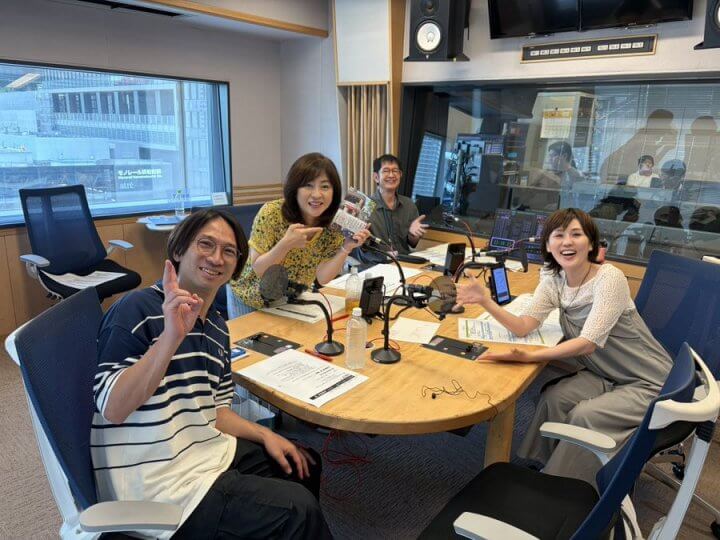 8/14(金)松本明子さん、にしおかすみこさんの仲良しコンビでお送りしました！ゲストは佐藤満春さんでした！